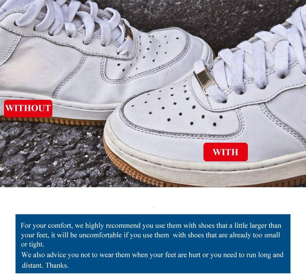 3 Pairs Shoe Crease Protectors for Air Force 1 & Jordan - Toe Box Wrinkle Guards