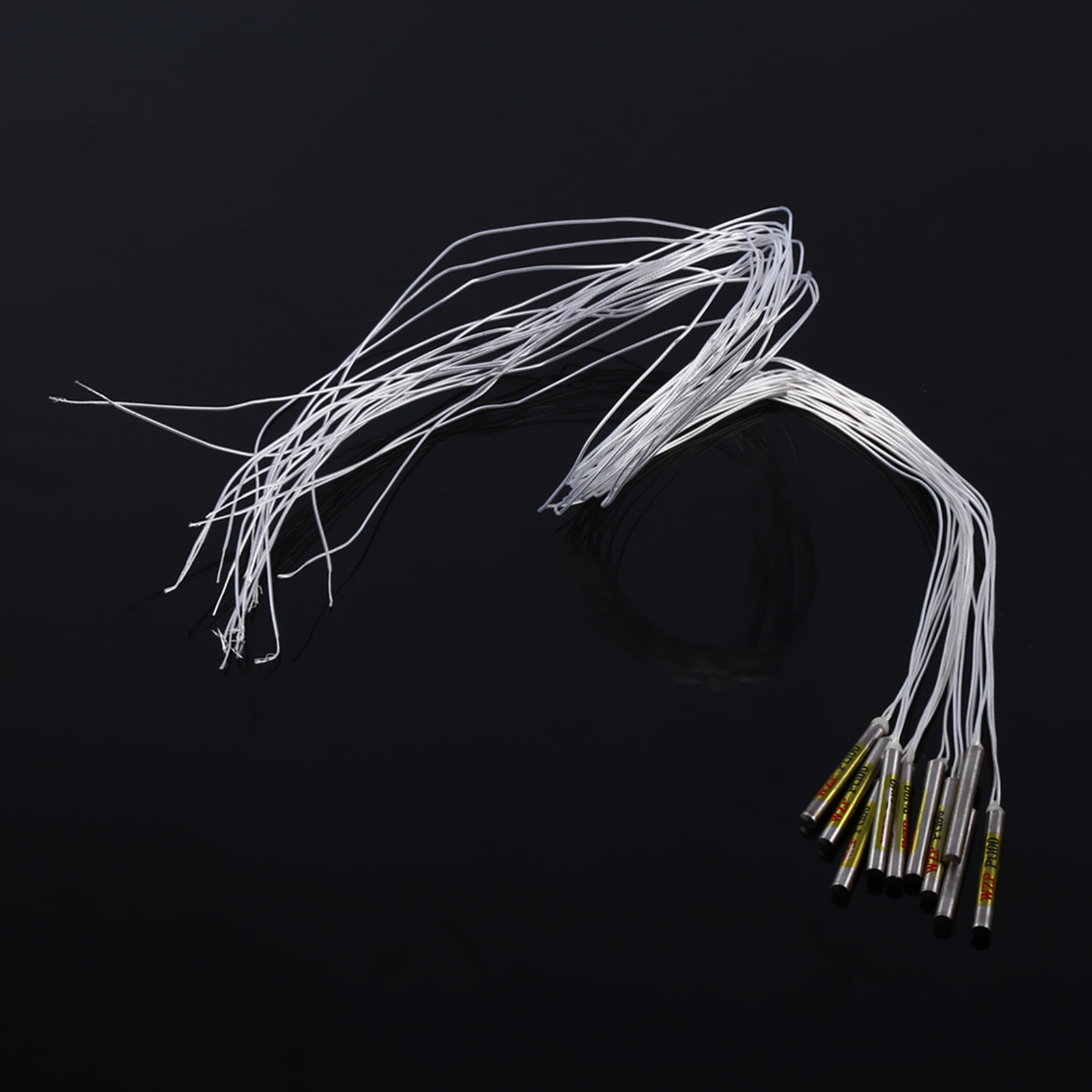 10pcs PT100 Waterproof Sensor Probe For Temperature Controller 4x30mmx50cm Probe