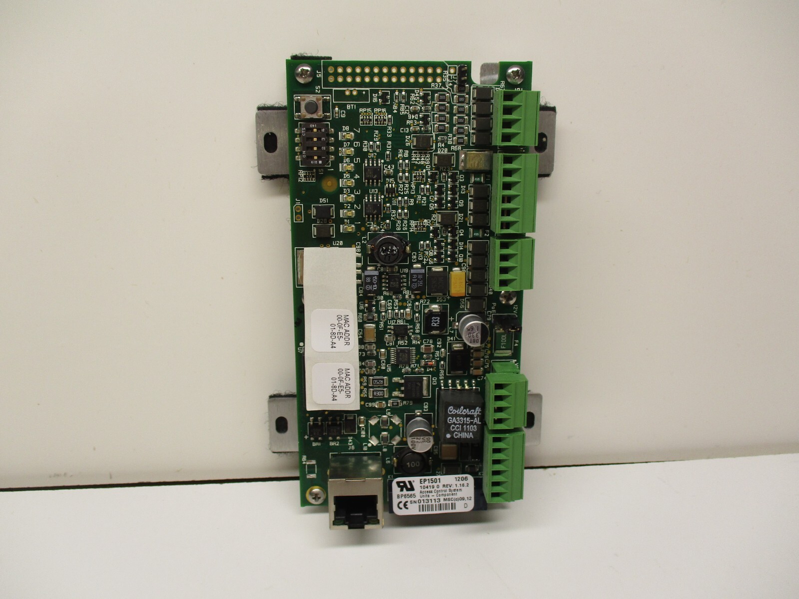 HONEYWELL EP1501 Rev.1.16.2 Ethernet Controller Single Reader