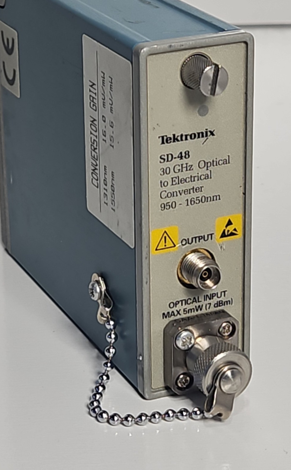 Tektronix SD-48 30 GHz Optical to Electrical Converter System Input Module