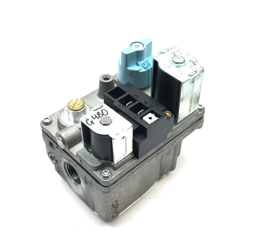 White-Rodgers 36E32 201 Lennox 28G1401 Furnace Gas Valve in/out 1/2" used #G480