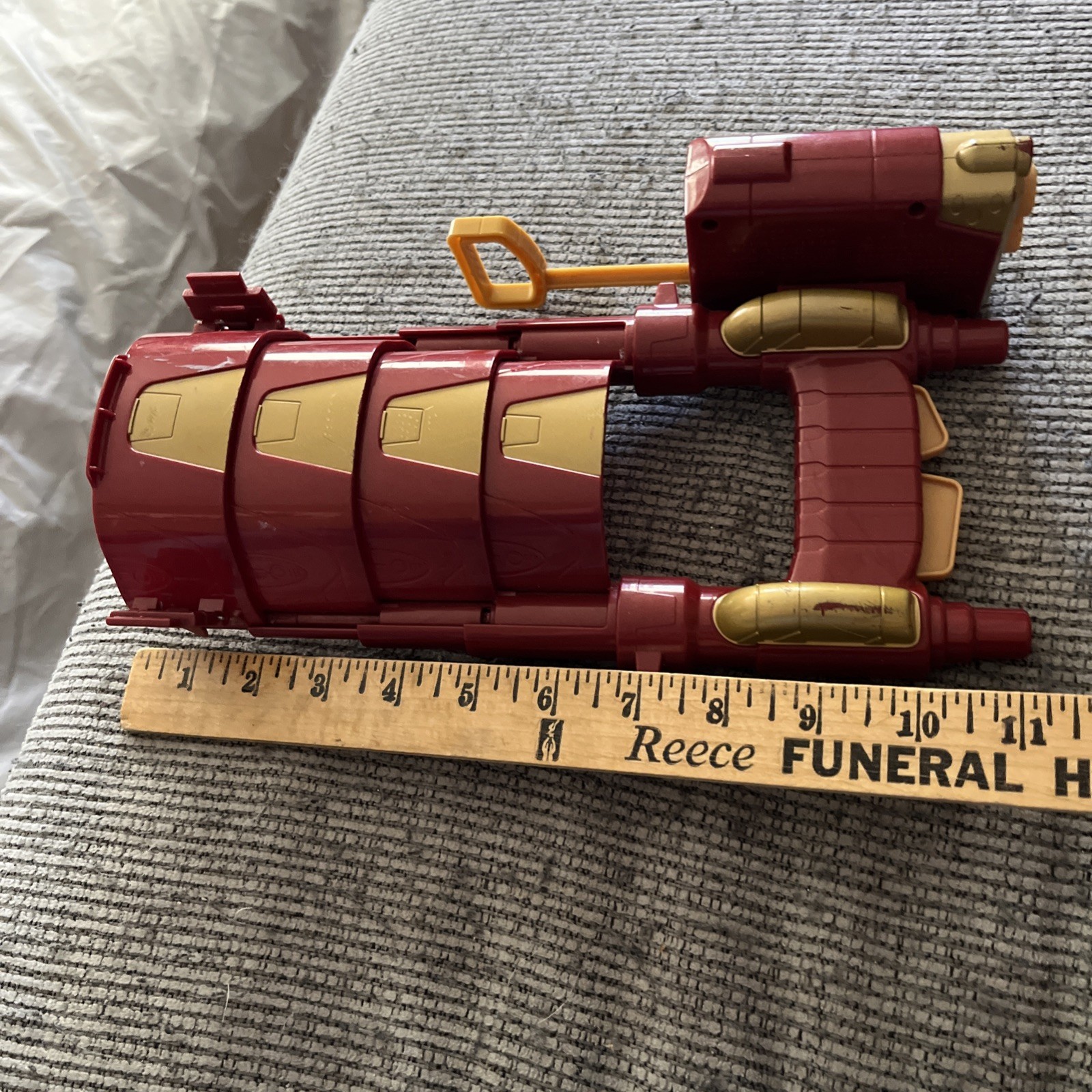 Marvel Iron Man Nerf Slide Blast Armor Dart Blaster 2015 Retractable Sh33