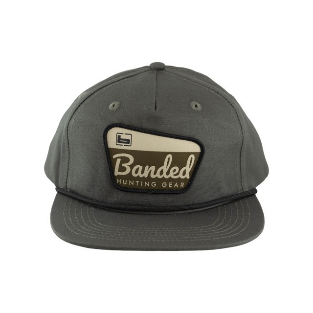 Banded LOST Goat Rope Hat Earth Tones Snapback Hunting Cap