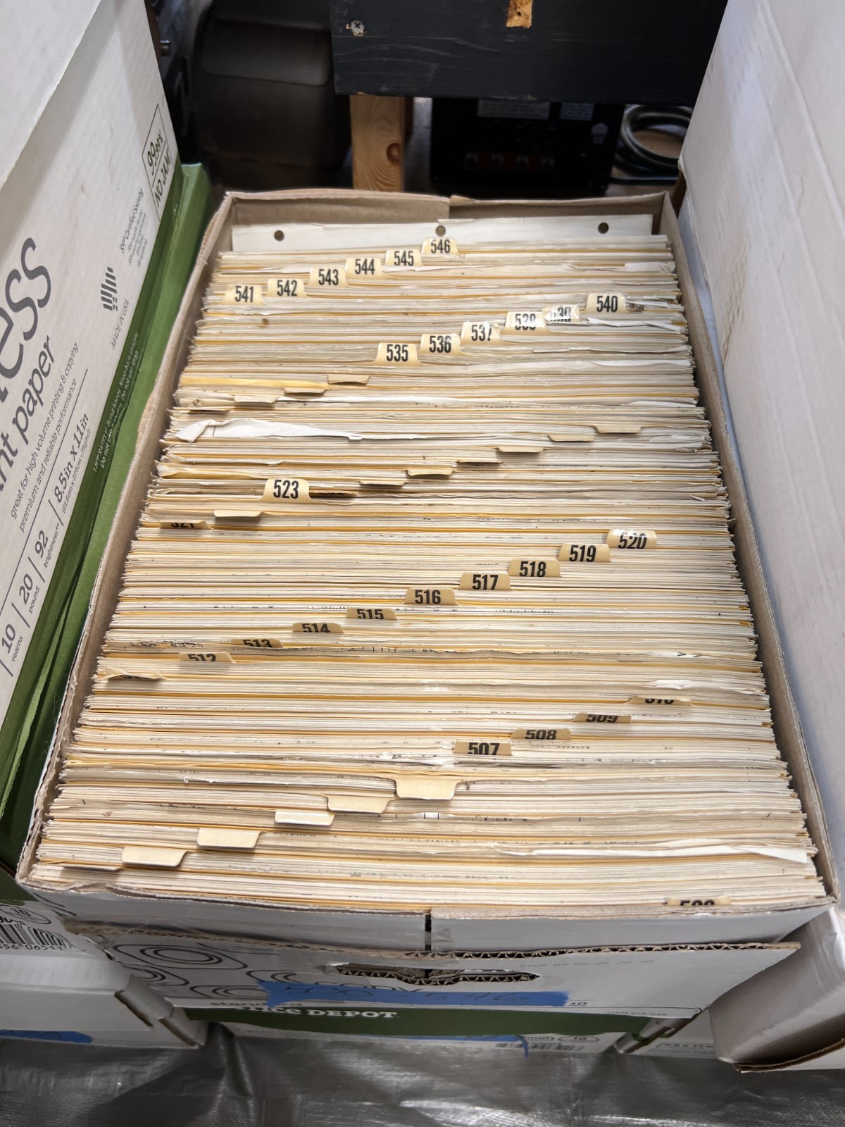 SAMS Photofact Folder Sets 500-546