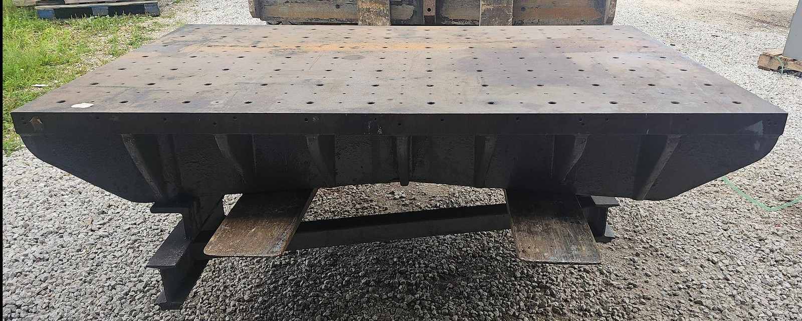 6' x 42" Heavy Duty 2 1/4" Thick Top Cast Iron Setup Fixture Table