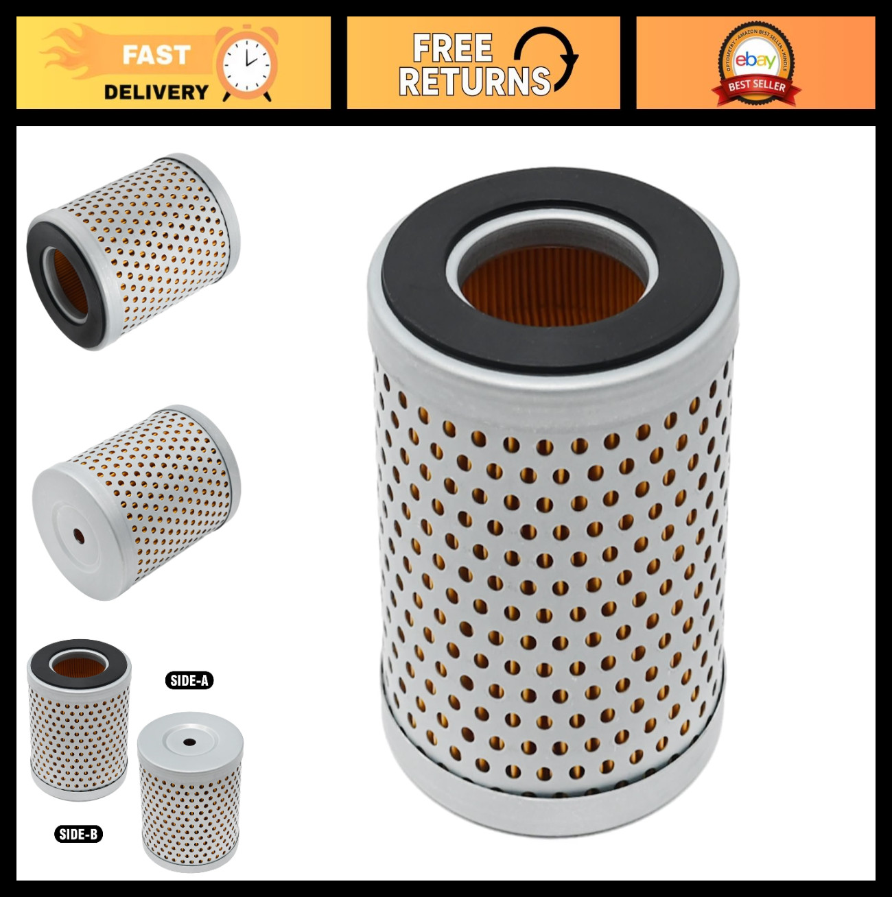 Oil Filter Replacement for New Holland Tractors 8010 3600 4100 500 3000 2300 650