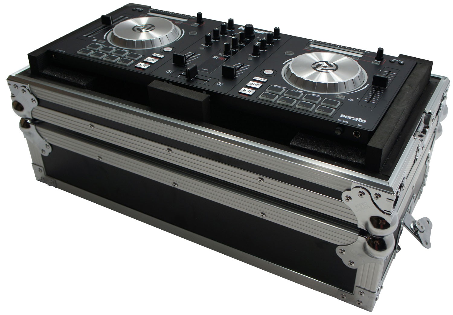 Harmony HCMIXTRACKPRO3 Flight Road DJ Custom Case fits Numark Mixtrack Pro 3