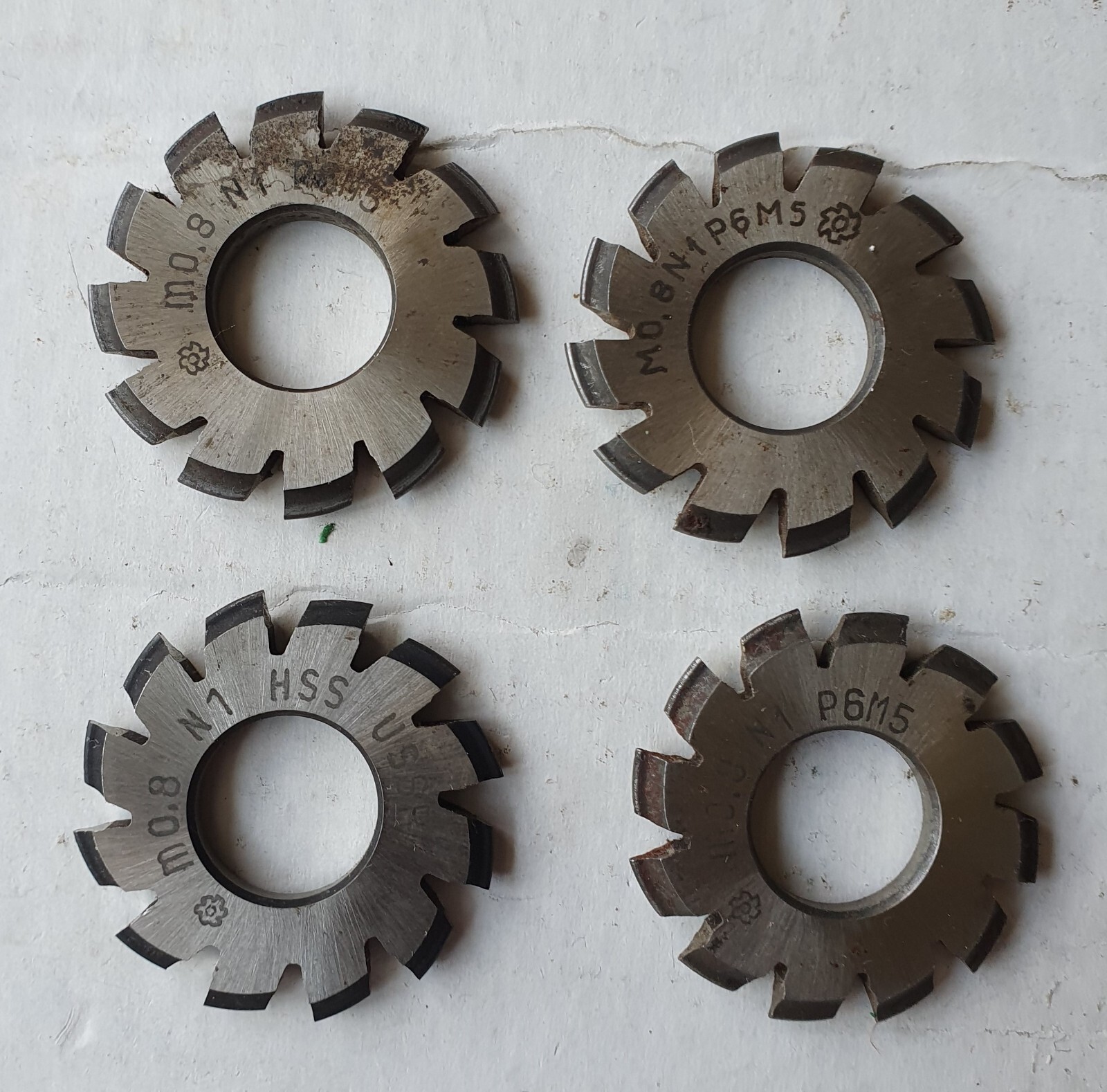 Involute Gears Cutter M 0.8 HSS