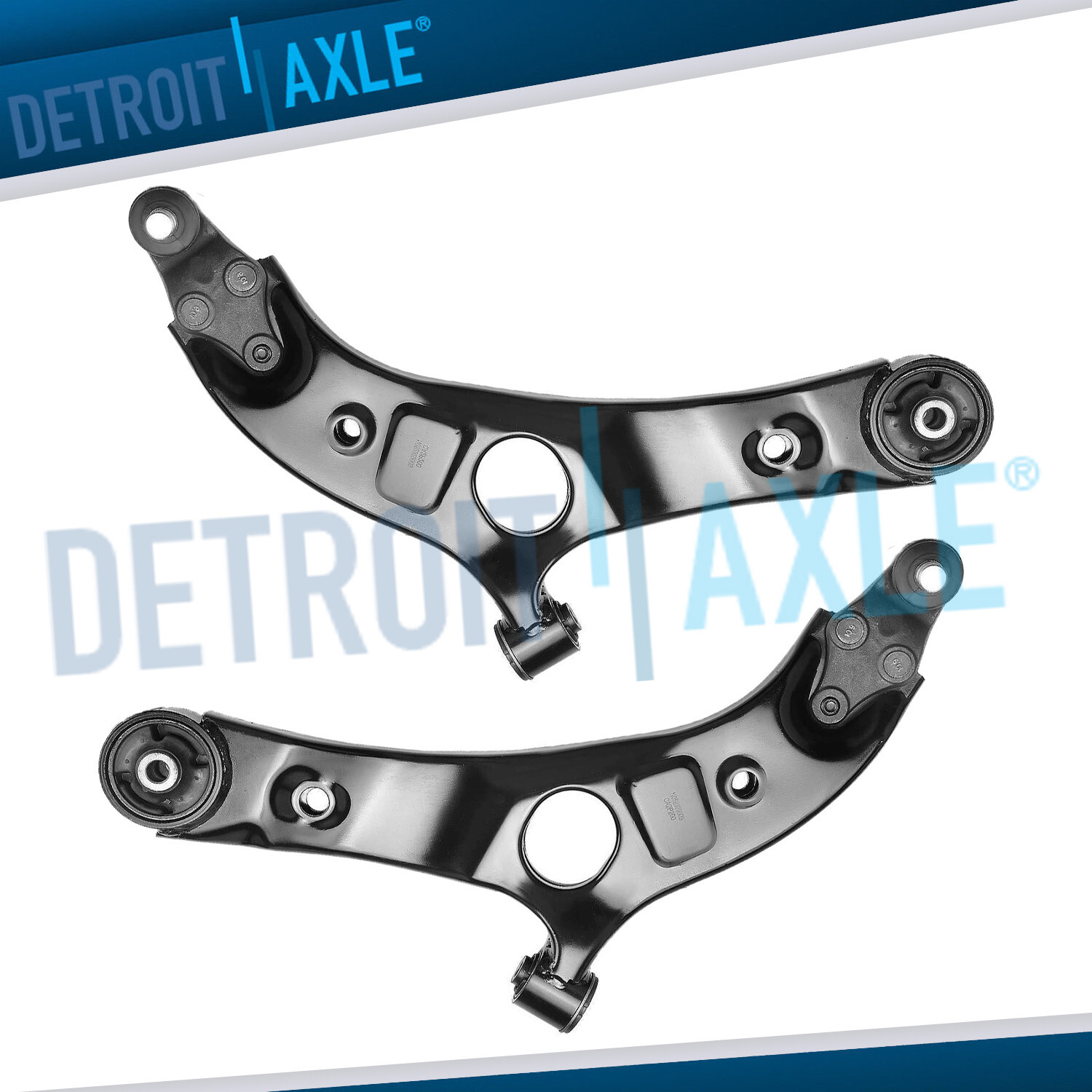 Pair Front Lower Control Arms w/ Ball Joints for 2015 - 2018 Hyundai Santa Fe XL