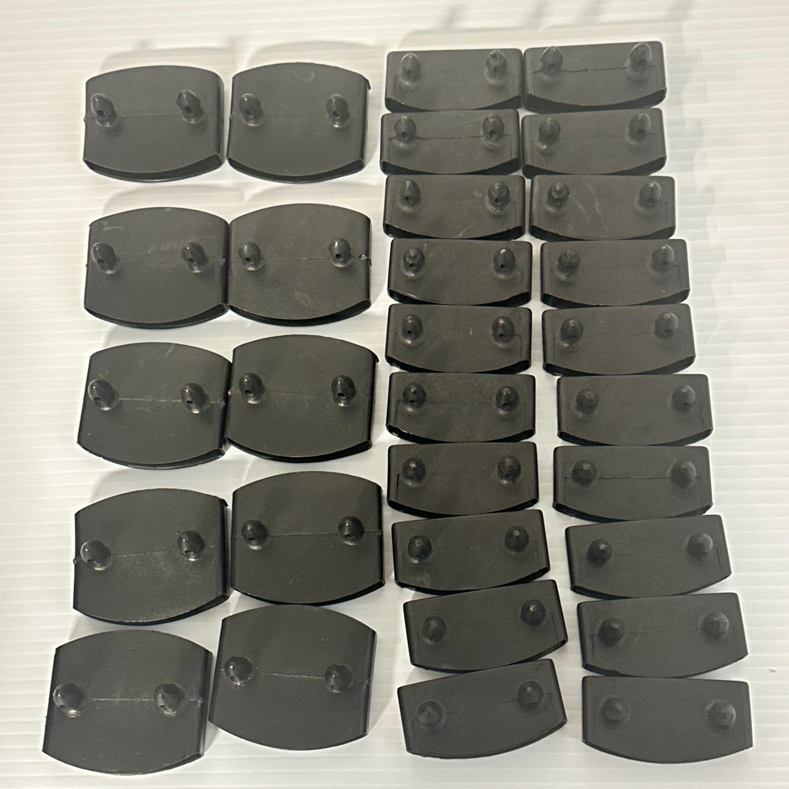 1 Pack 55mm Black Plastic Replacement Bed Slat Plastic Center/End Caps Holder