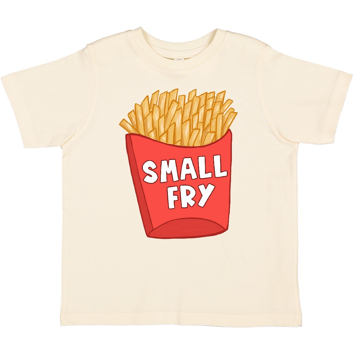 Inktastic Small Fry Toddler T-Shirt Food Junior Fries French Little New Tiny Kid
