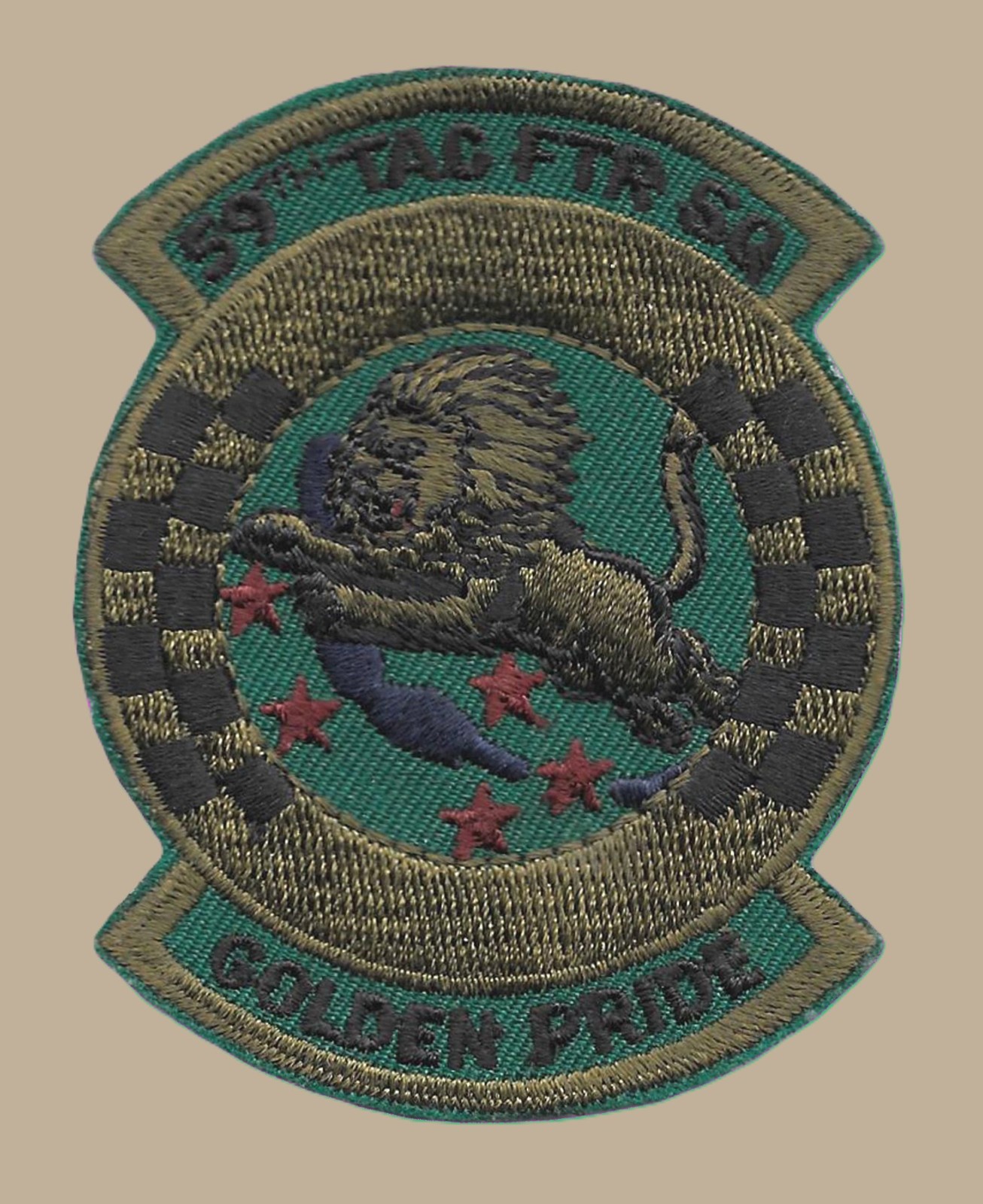 US Air Force 59th Tactical Fighter Squadron "Golden Pride" Eglin AFB [AF-106]