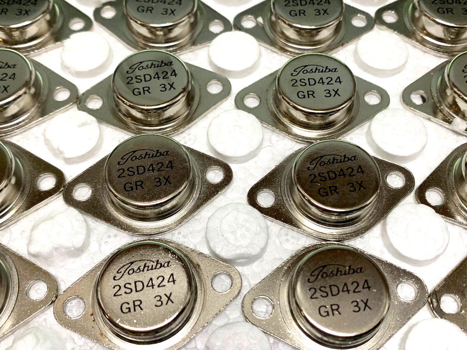 4 Pairs | Toshiba 2SB554 + 2SD424 PNP + NPN Transistors | FREE US Shipping