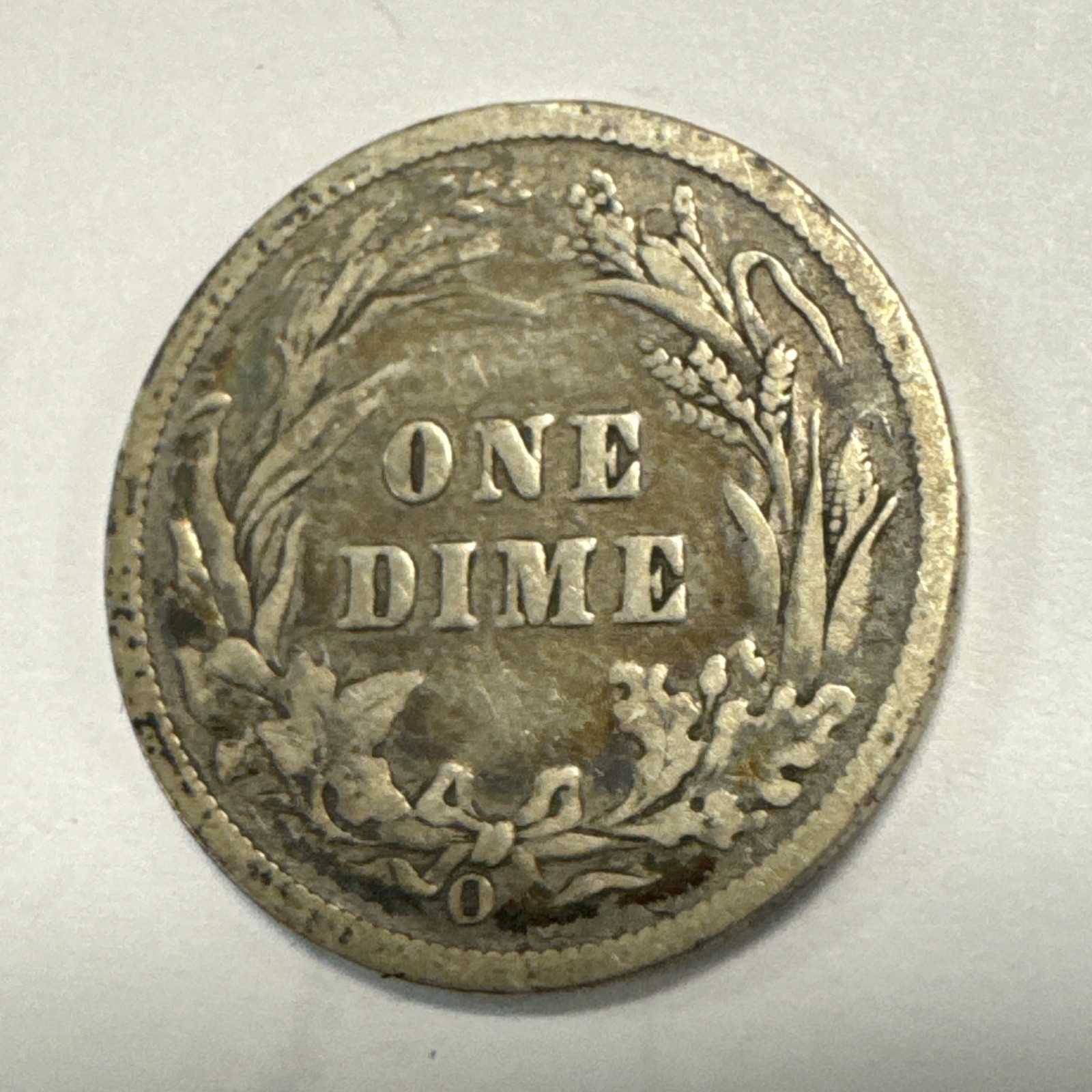 1900-O Barber Silver Dime Fine