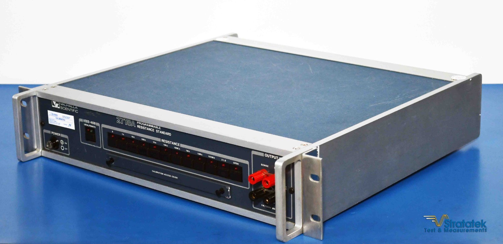Valhalla Scientific 2718A Programmable Resistance Standard - NIST Calibrated