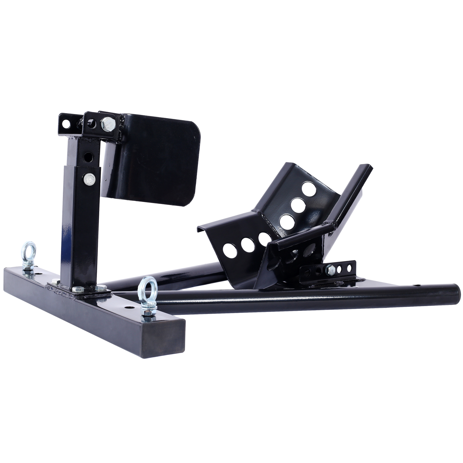 Motorcycle Front Tire Chock, for 17"-21" Wheels Locking Adjusting Stand