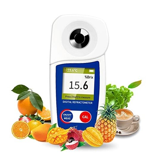 Digital Brix Refractometer  brix Meter Refractometer Automatic Temperature