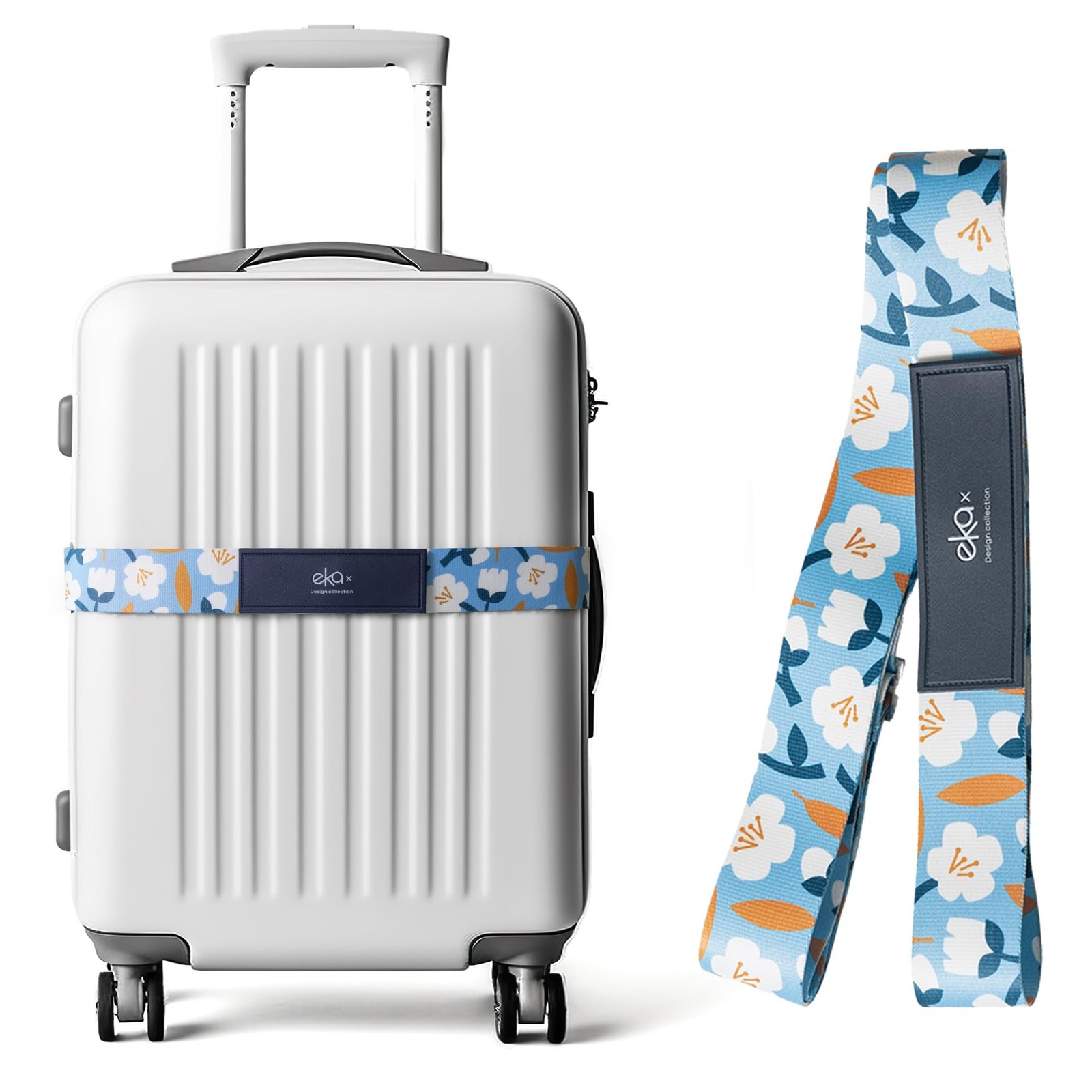 Luggage Straps for Suitcases,Adjustable Luggage Elastic Belt, Travel Essentia...