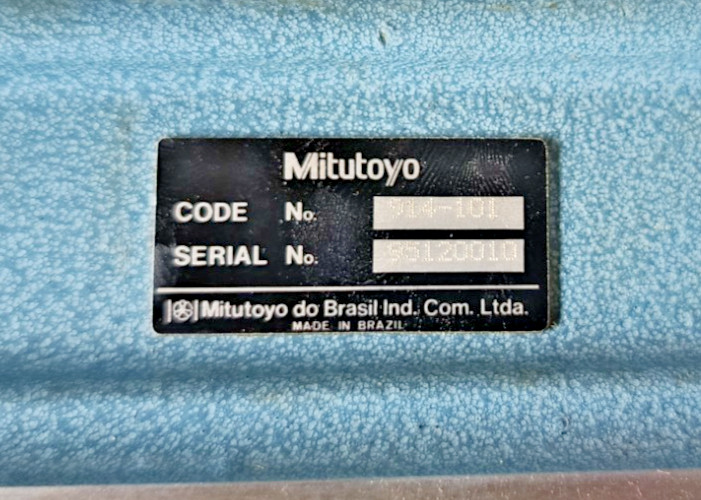 MITUTOYO 914-101 UNIVERSAL FINE ADJUSTMENT MEASURING STAND BASE