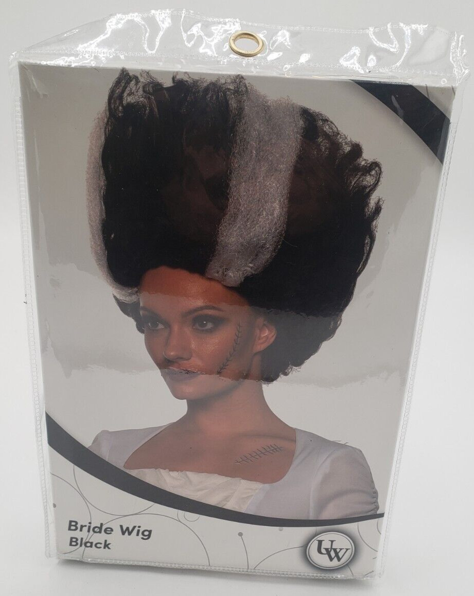 UNDERWRAPS Bride Wig - Scary Bride Adult Halloween Costume Wig for Women S1