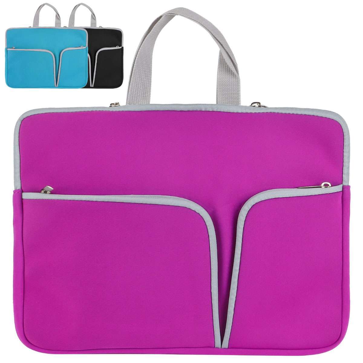 Laptop Sleeve Case Bag Cover For Apple MacBook Lenovo HP Acer Dell 11" 14" 15"