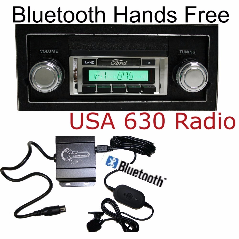 Package 73 74 75 76 77 78 79 Ford Truck Newest USA 630 III Radio W/ Bluetooth