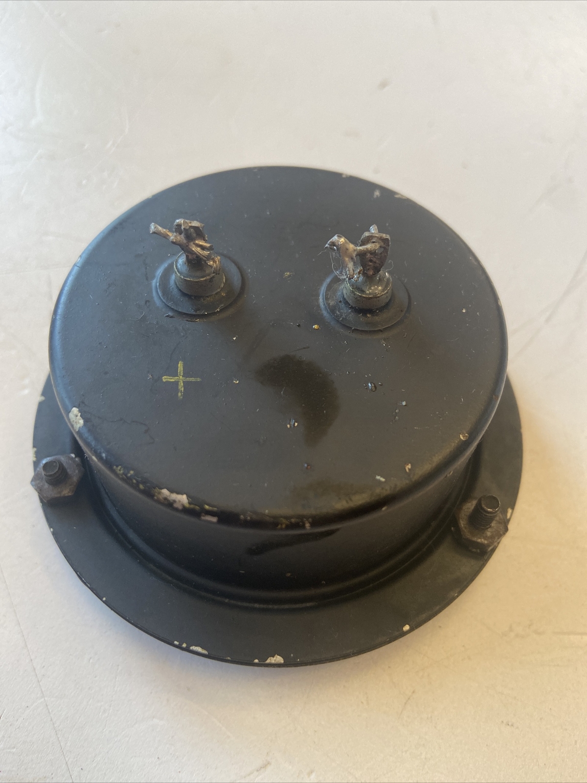 Vintage Marion Milliamperes DC Panel Meter Model HM3 Scale 0-50 #K