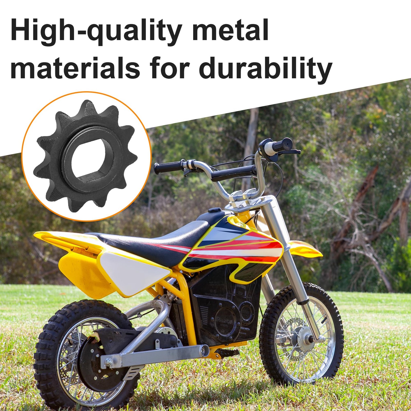 11T Teeth 25H Chain Motor Sprocket