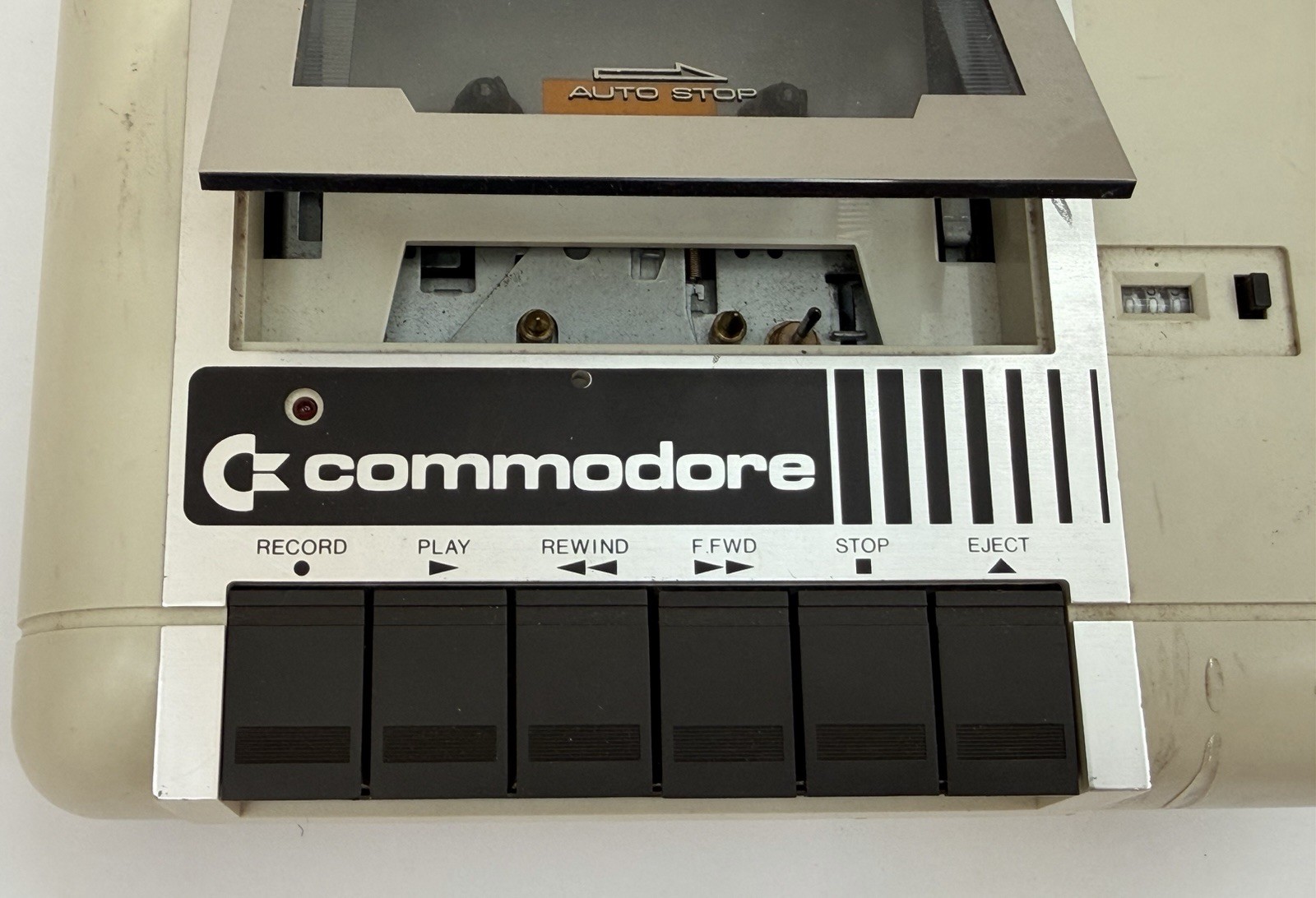 VINTAGE Commodore 64 Datassette 1530 Model C2N Cassette Unit Computer Accessory