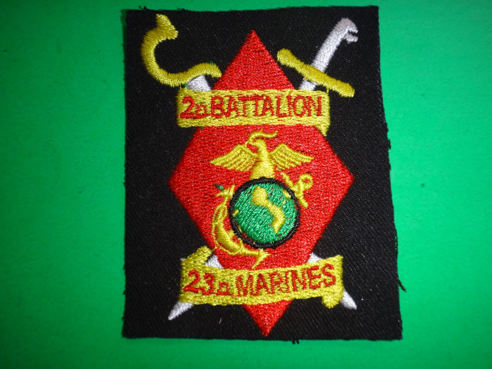 USMC 2nd Battalion 23rd Marine Regiment Patch From Vietnam War Era