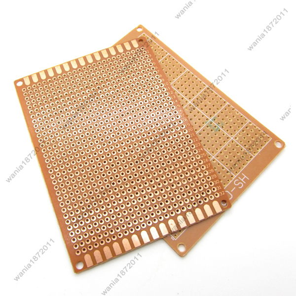 5×Prototype PCB Board Universal Bread Board 7*9cm 800 Point Sigle Side Copper
