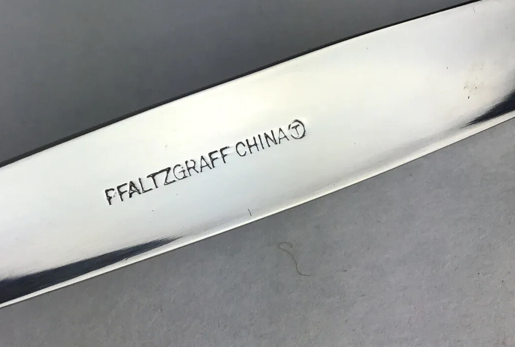Pfaltzgraff PFF27 Stainless Flatware 12 Teaspoons Spoon New NOS