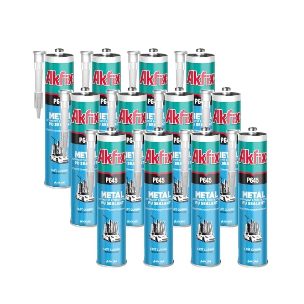 12,Pack Pro Grade Black Seam Sealer, Auto Leak Protection, Long Life