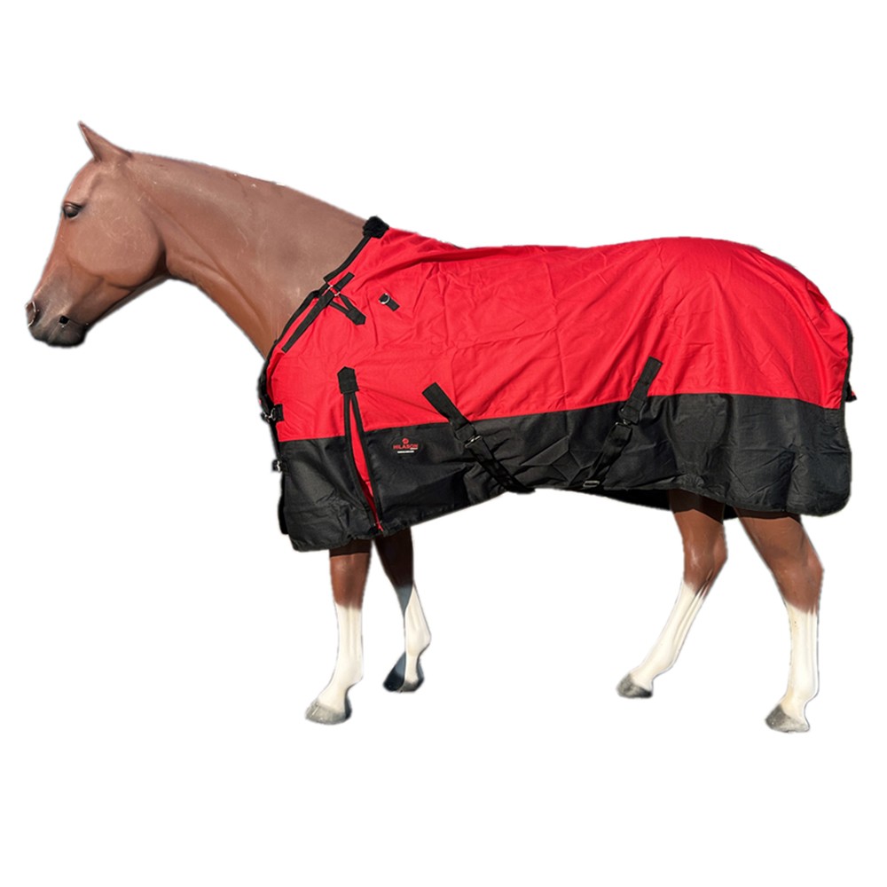 HILASON 600D Winter Waterproof Poly Miniature Horse Blanket Red | Turnout