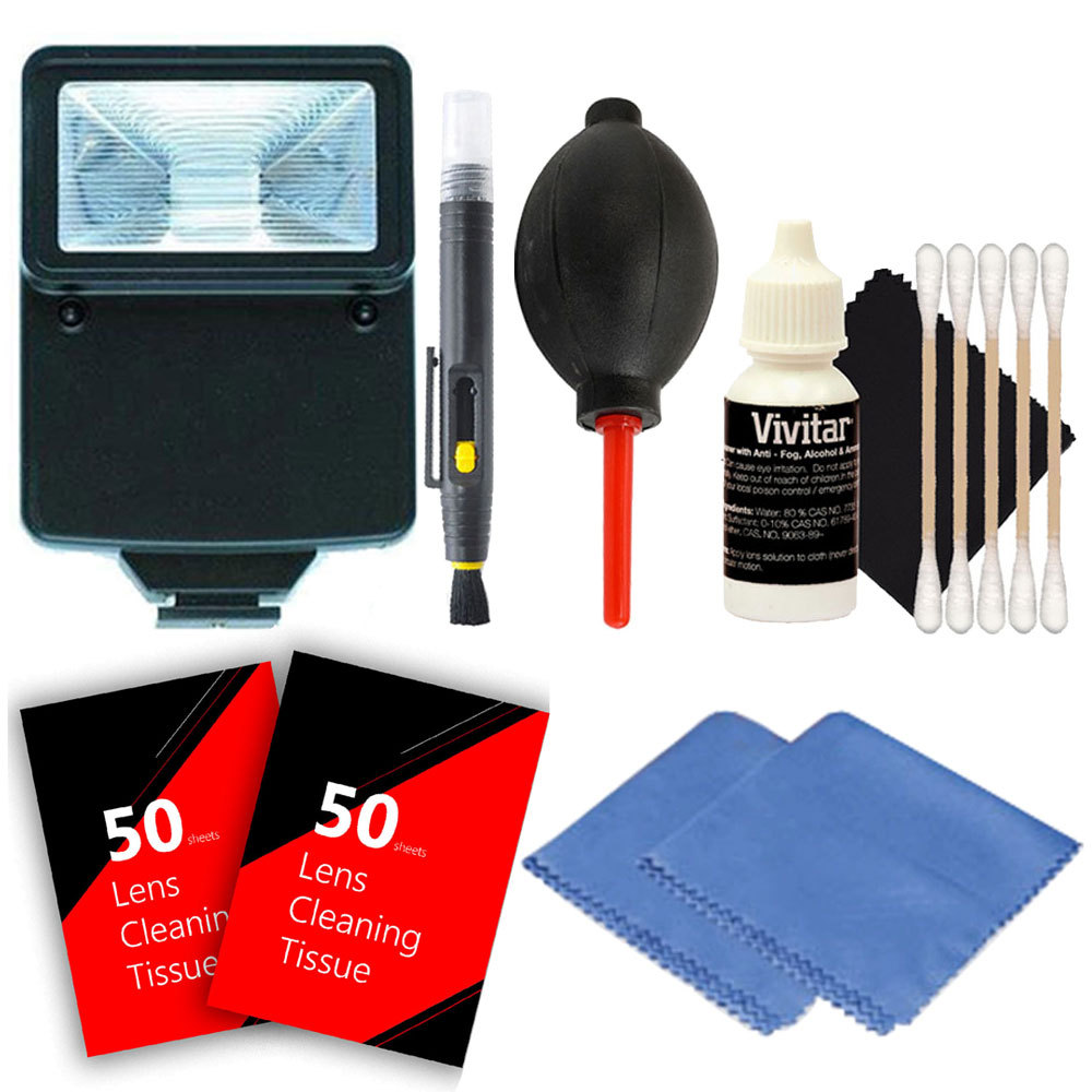 55mm Cleaning Accessory Kit For Nikon D5500, D5300, D3300, D3400