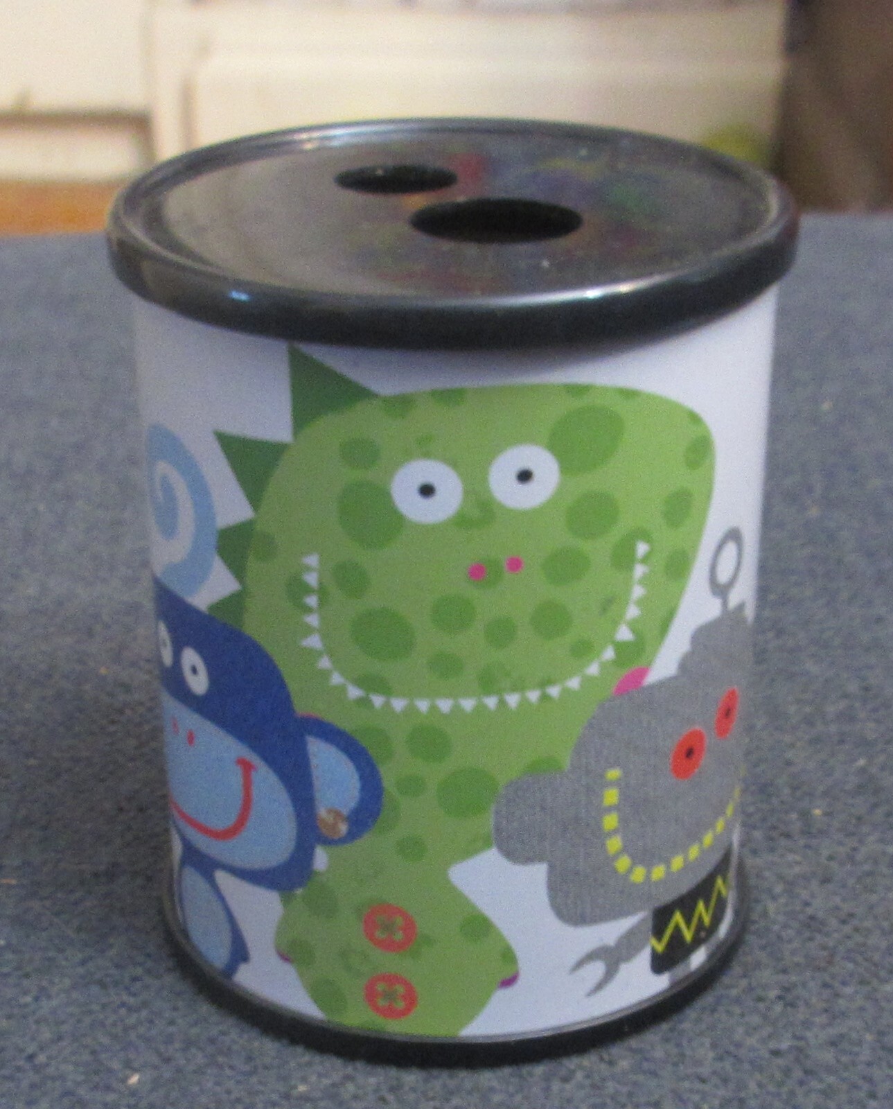 Vintage PAPERCHASE Animals 2-Hole Barrel Pencil Sharpener