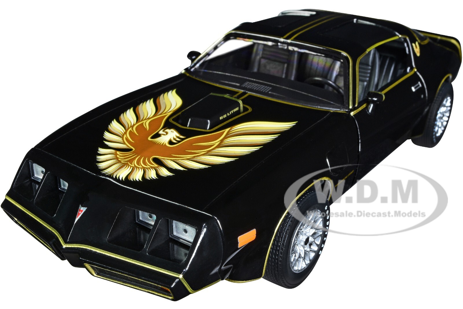 1979 PONTIAC FIREBIRD T/A BLACK "ROCKY II" MOVIE 1/24 DIECAST GREENLIGHT 84171