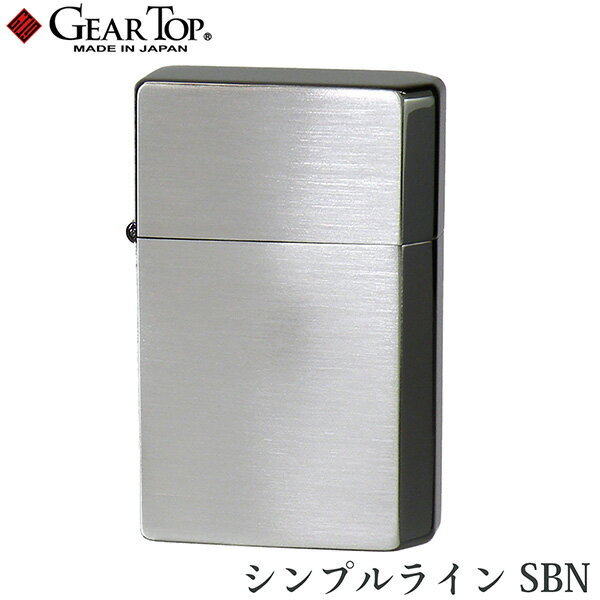 Gear Top Geartop Simple Line SBN Oil Lighter Japan MIB not zippo
