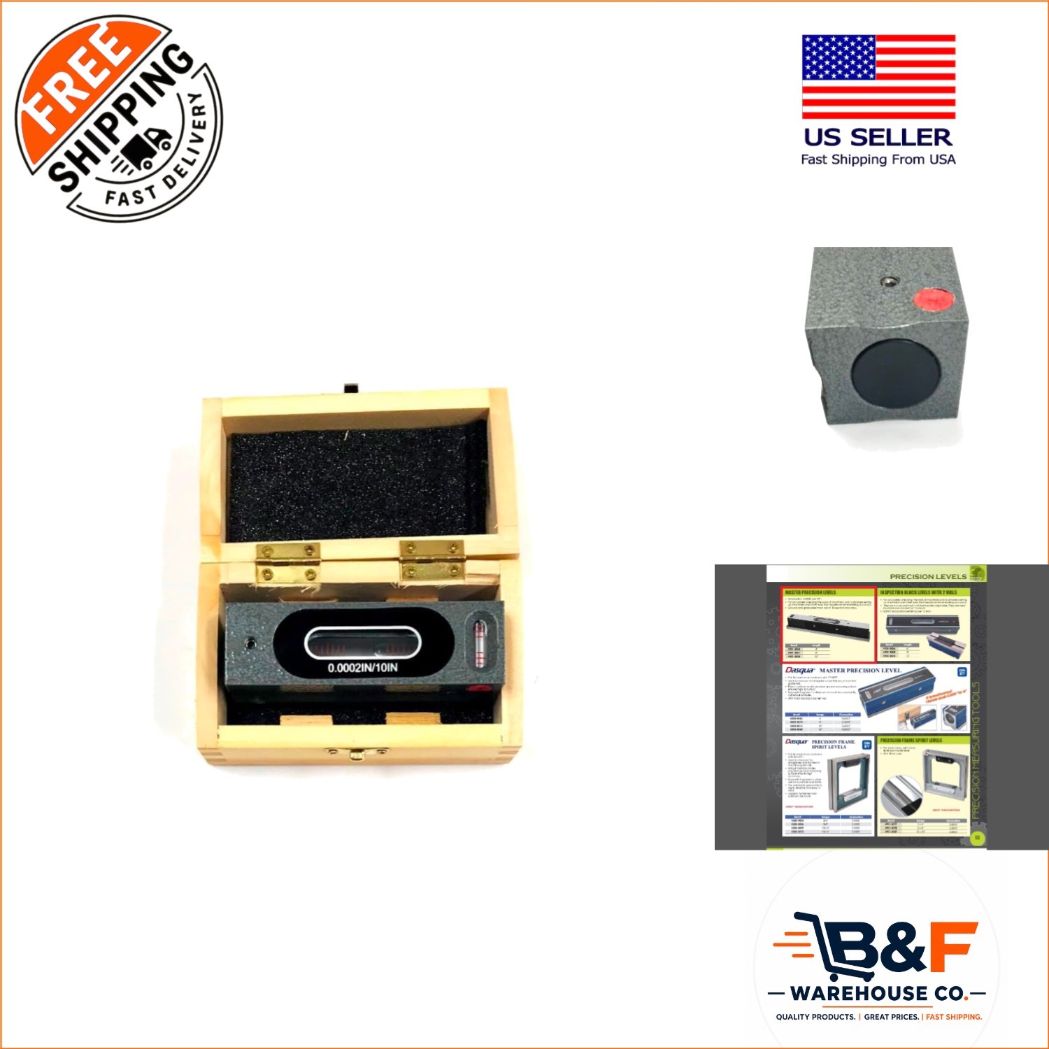 Lightweight 4-Inch Master Precision Level - Perfect for Extreme Leveling Tasks