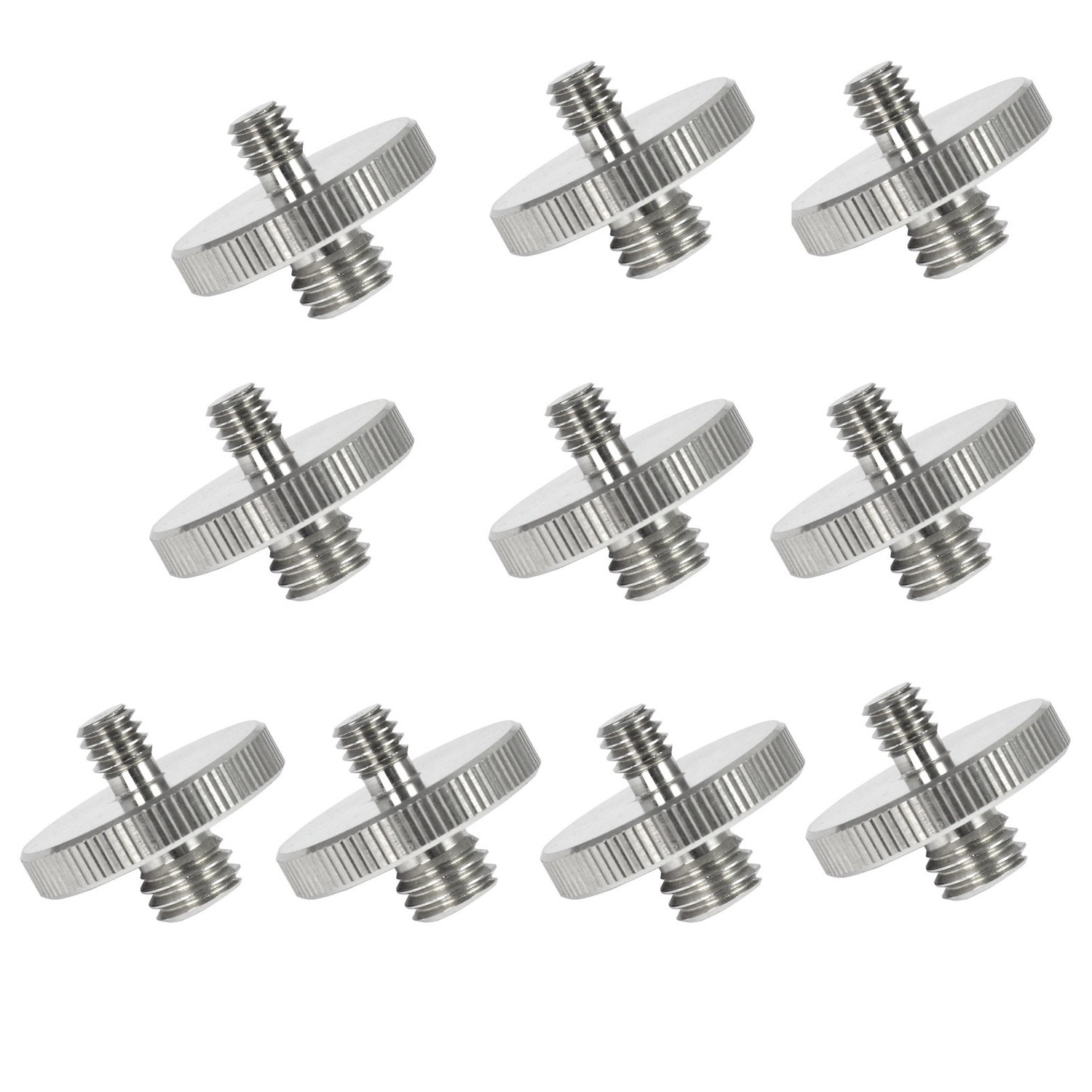 1/2/5/10pcs 1/4"-20 Male to 3/8"-16 Male Convert Screw Adapter For Tripod Camera