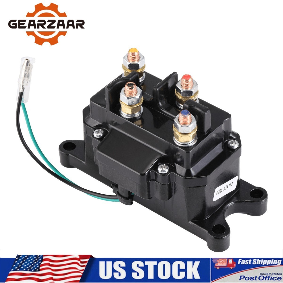 Heavy Duty 12V Winch Solenoid Relay Contact For ATV UTV 63070 62135 2875714