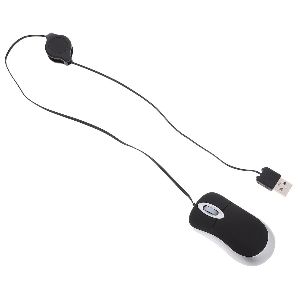 Quiet Mouse Retractable Wire Optical Wired High Voltage Electric