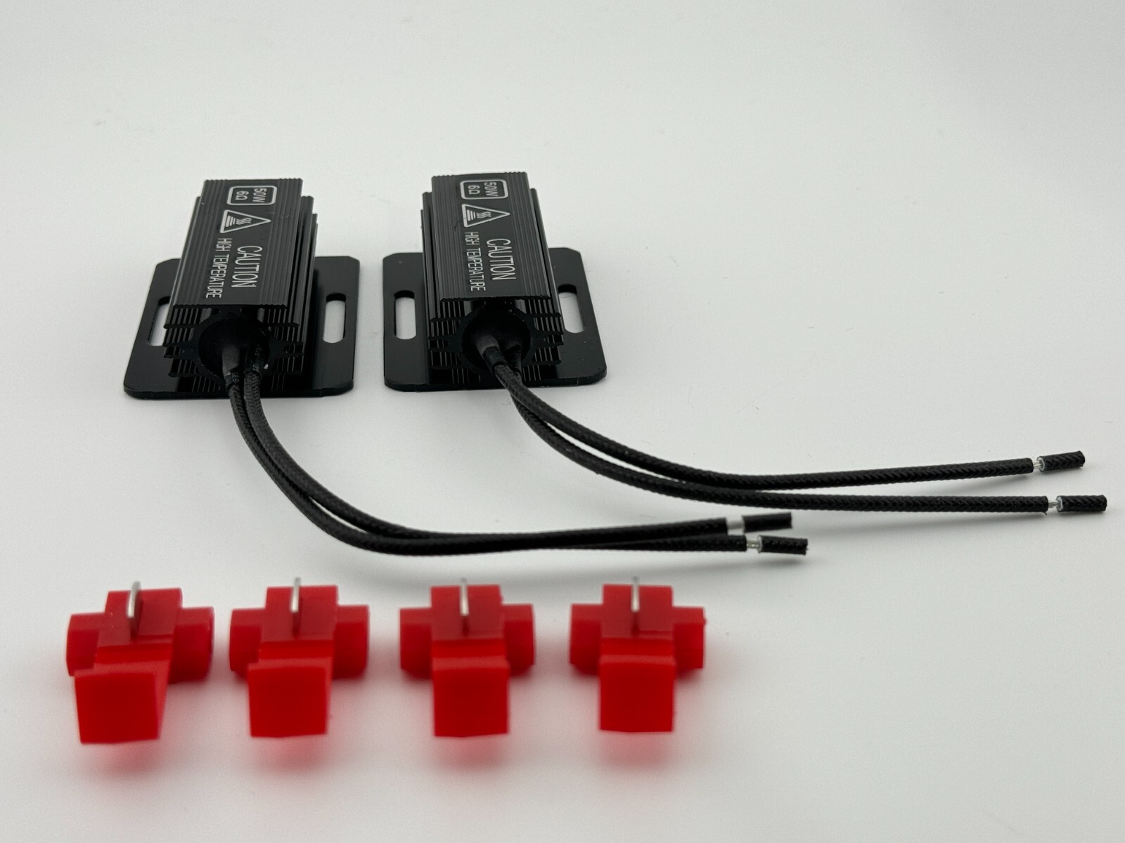 Rebaydo™ 2pcs LED Headlight Load Resistor 6 Ohm 50 Watt