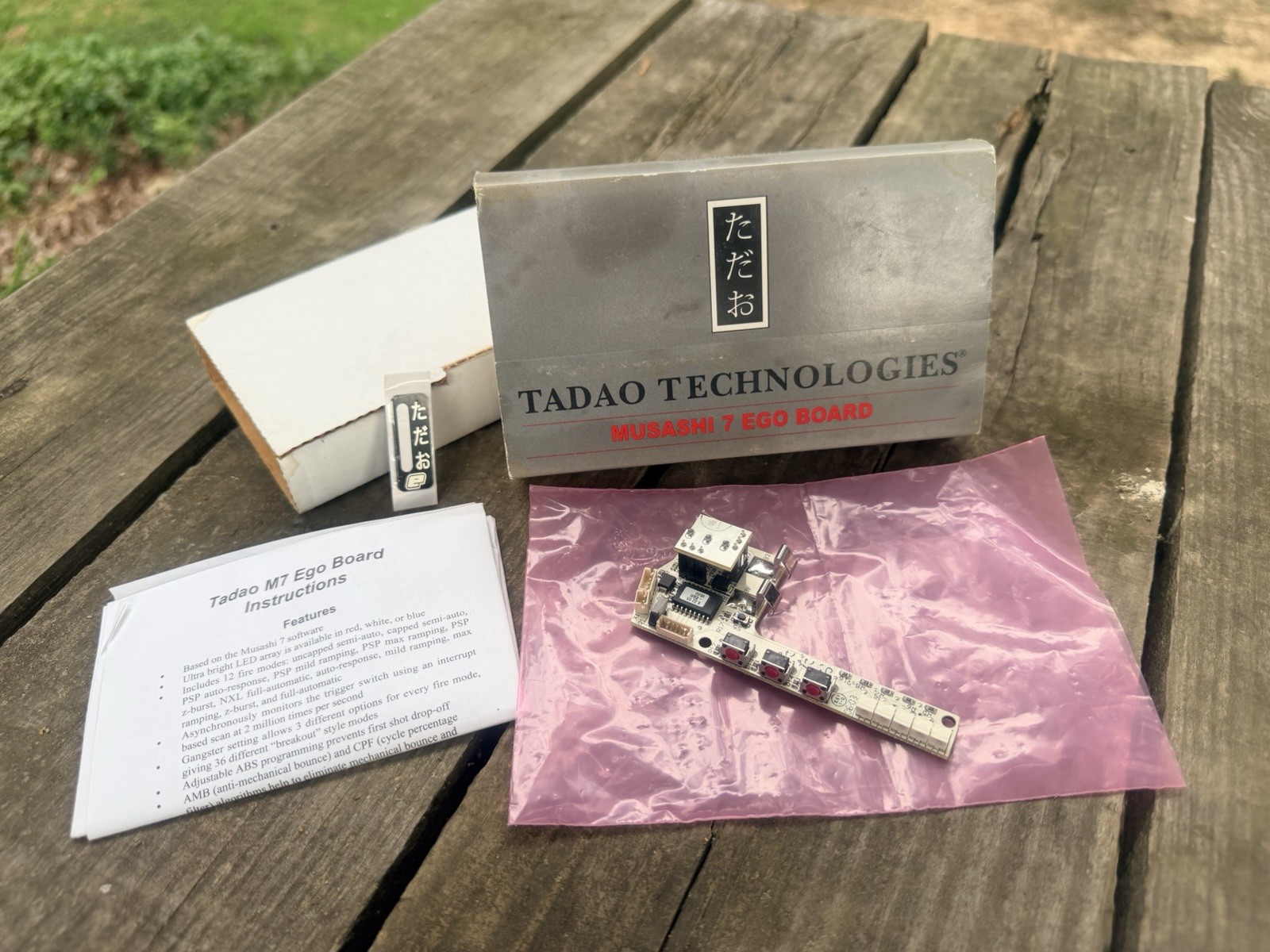 05 Ego Paintball Tadao Board New With Box And Instructions