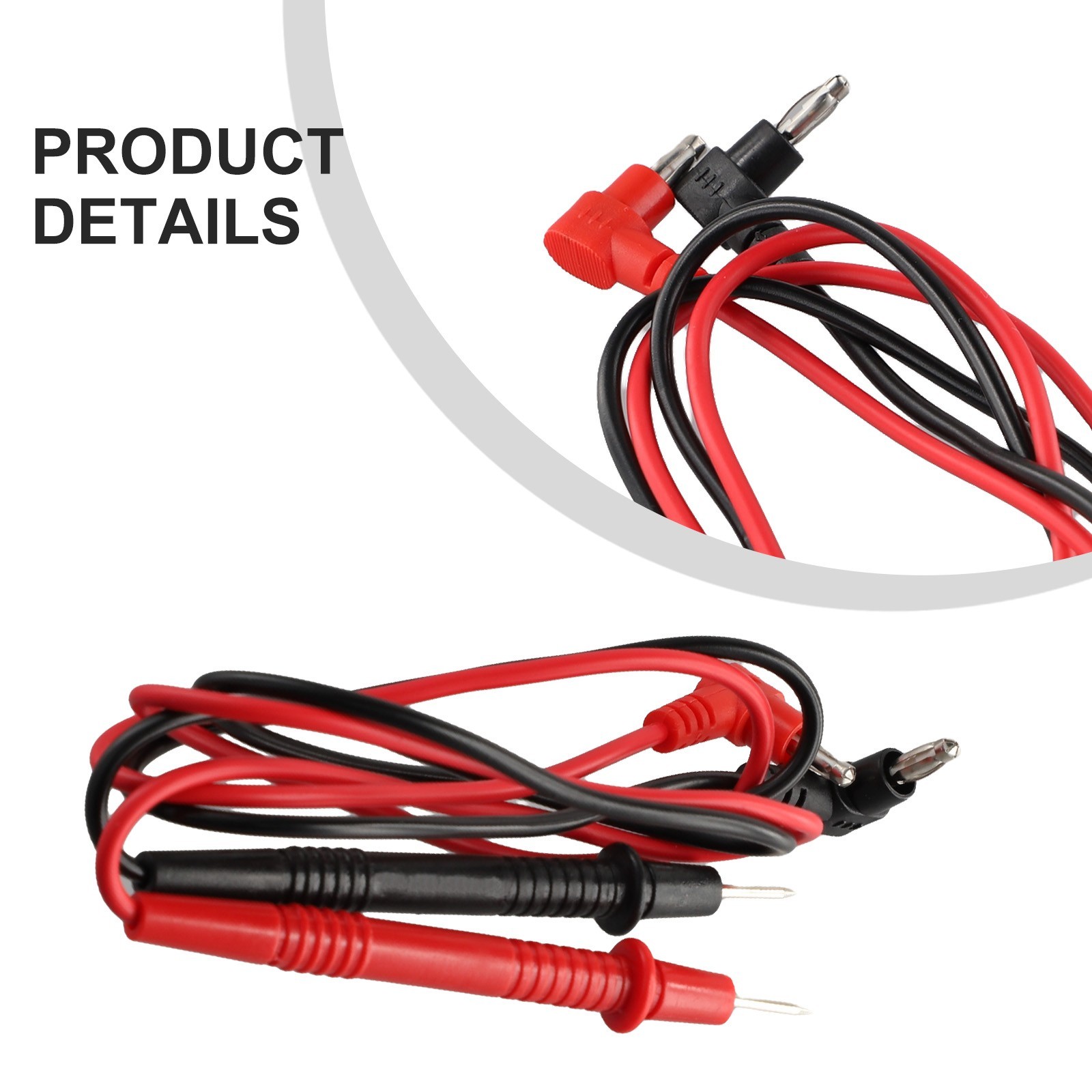 Digital Multimeter Meter Universal/ Probe Wire Clamp Cable Test Leads/ 1000V New