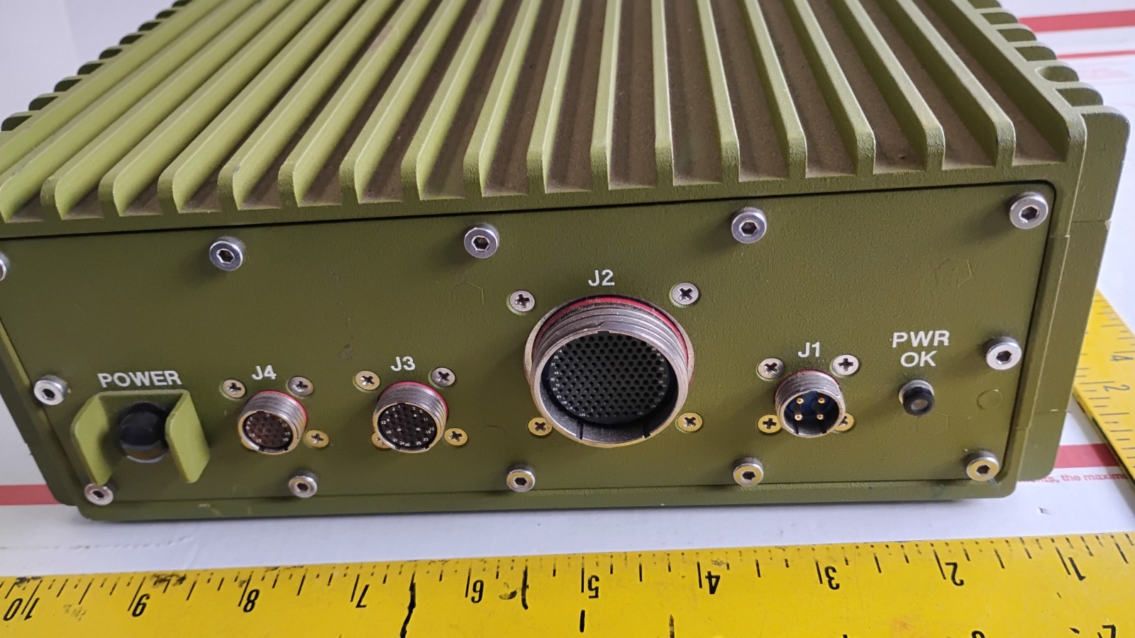 ELMA COMSYS-5001-SR Aerospace Digital Processor Unit Computer WITH CABLE MADE US