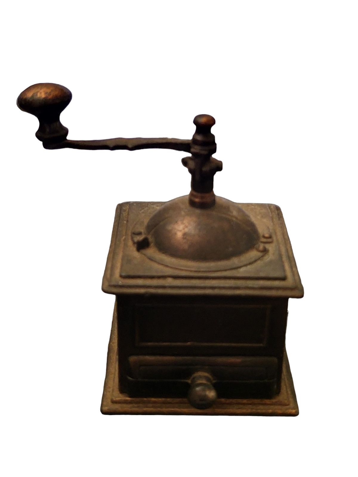 Antique Finished Zinc-Alloy Miniature Grinder Pencil Sharpener