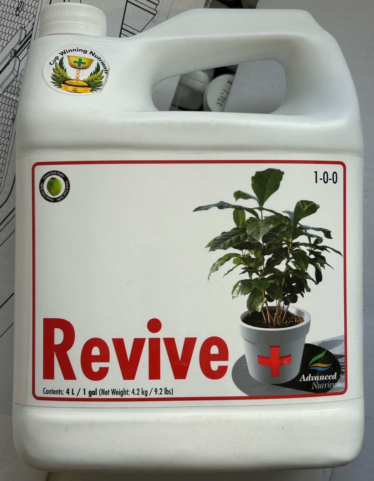Advanced Nutrients Revive 4 Liters 1 Gal. plant wilt crop root leaf protection