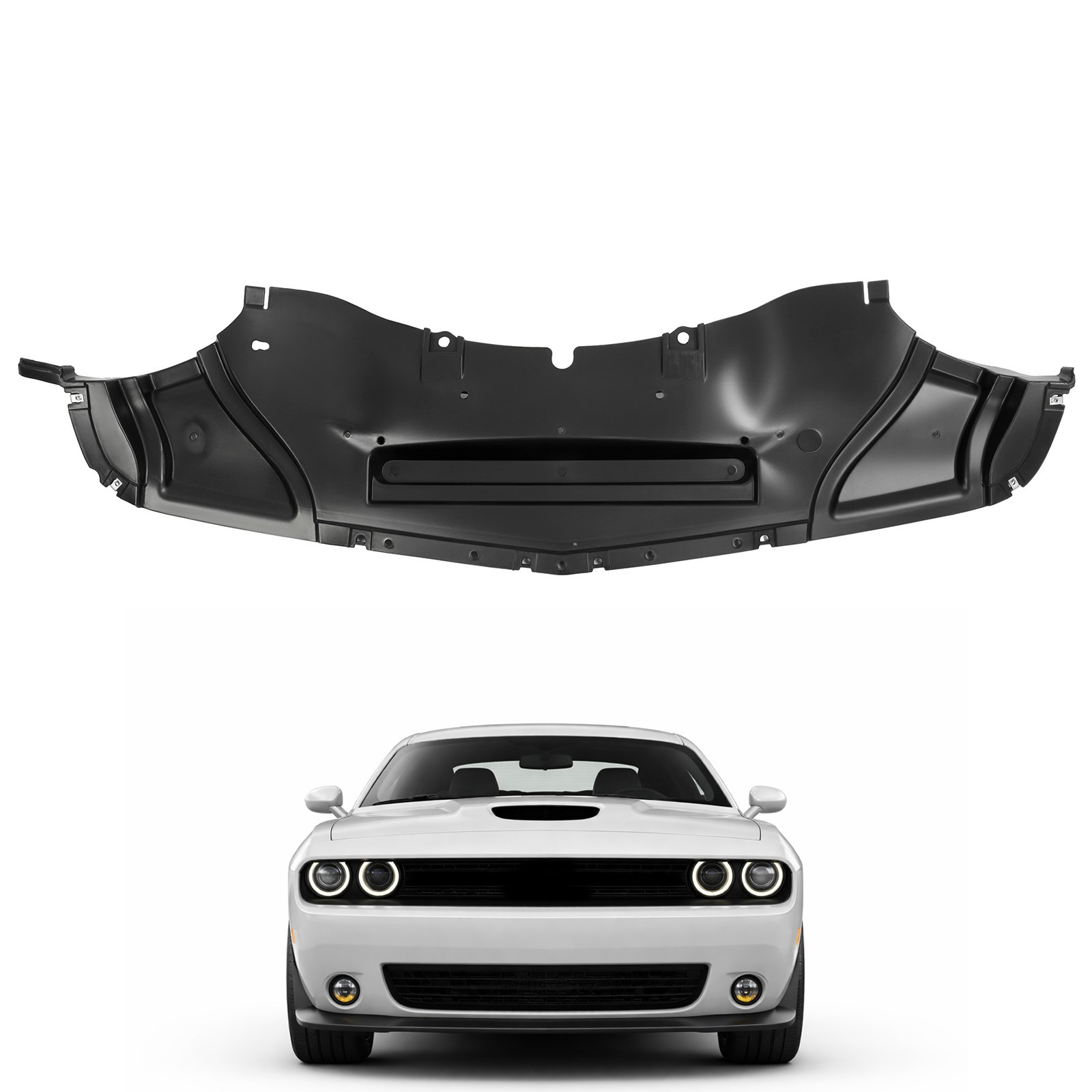 Front Lower Engine Splash Shield For Dodge Challenger 2013-2023 #68085541AC