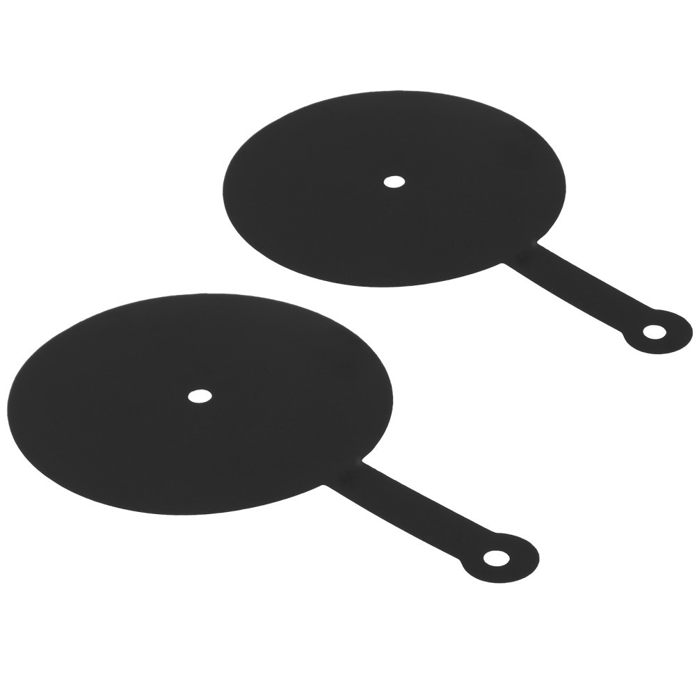 2Pcs Durable Billiard Aim Trainer Tools Pads for Pool Cue Practice and Alignment